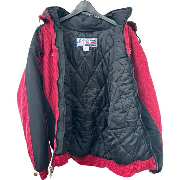 Vintage 1990s Y2K Logo Athletic NFL Pro Line San Francisco 49ers Jacket Medium M - Picture 2 of 9